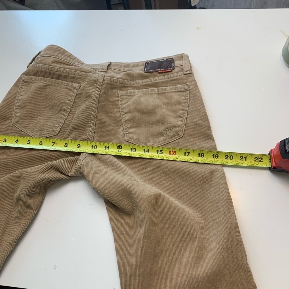 AG Big Star Rare Vintage Corduroy Boot Cut Jeans from sample line, Caramel 27 R - Picture 7 of 14